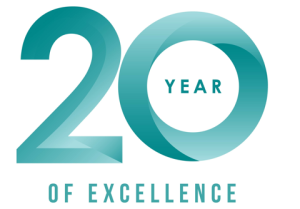 20 Years of Excellence Graphic