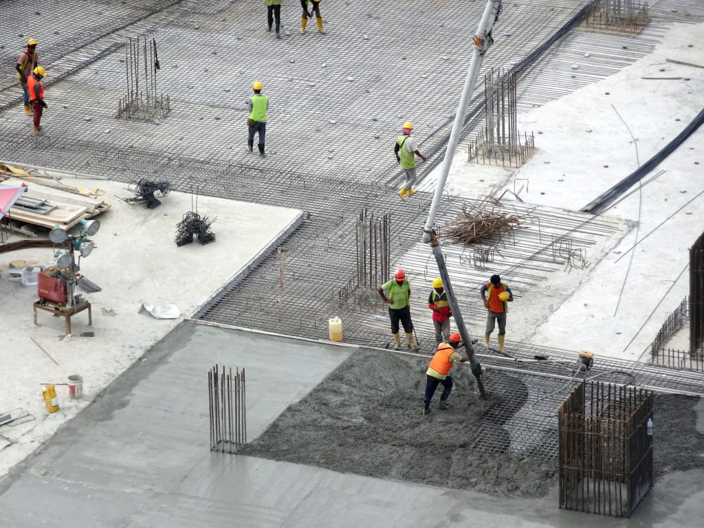 Construction concrete