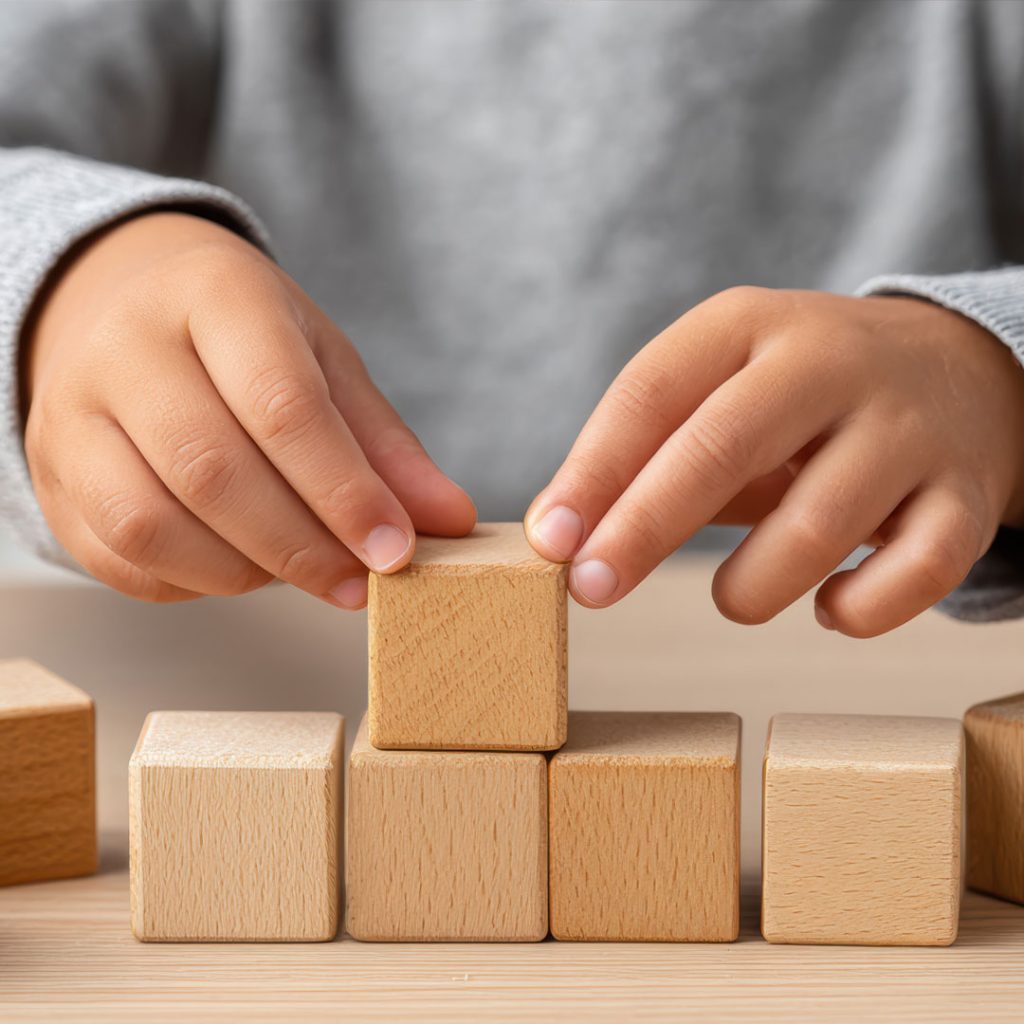 Children Building Blocks